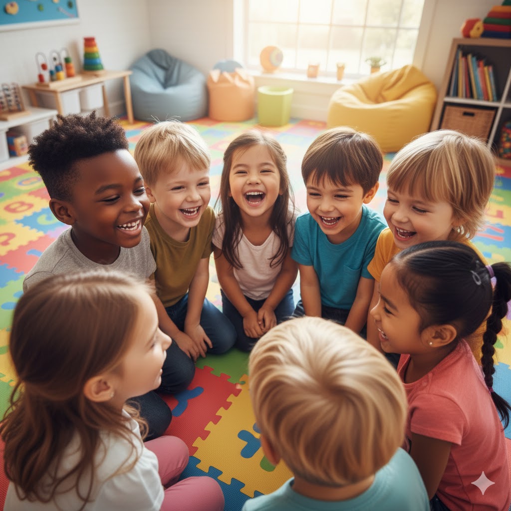 Psicóloga infantil y familiar trabajando con niño