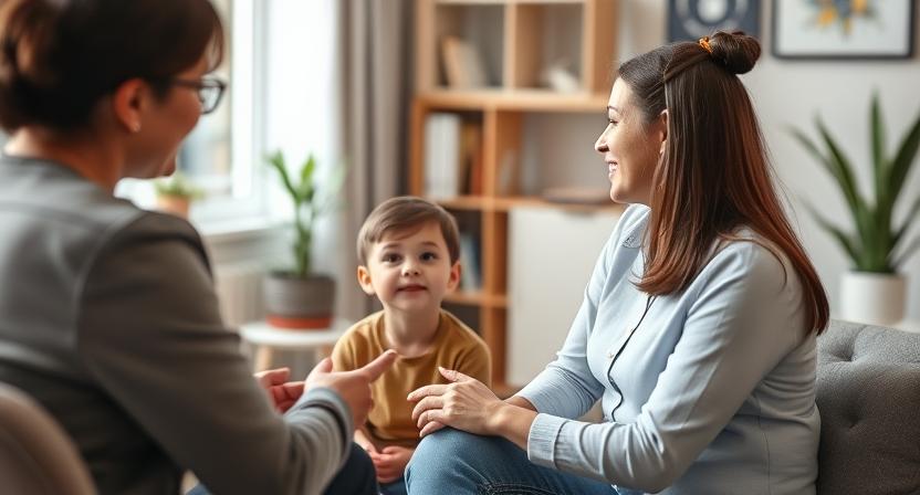 Terapia de lenguaje y comunicación infantil